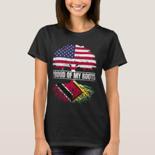 Camiseta Mezcla trinitense guyanesa Orgulloso de mis raíces