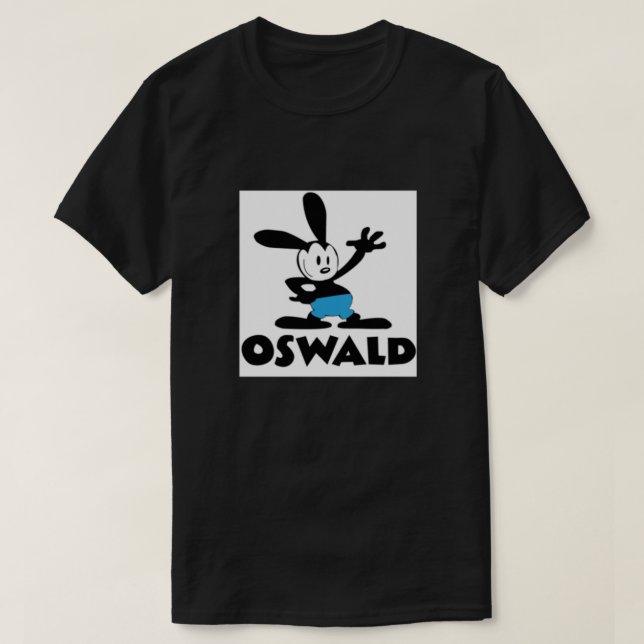 Camiseta Mezcla triple de Oswald the Lucky Rabbit (Diseño del anverso)