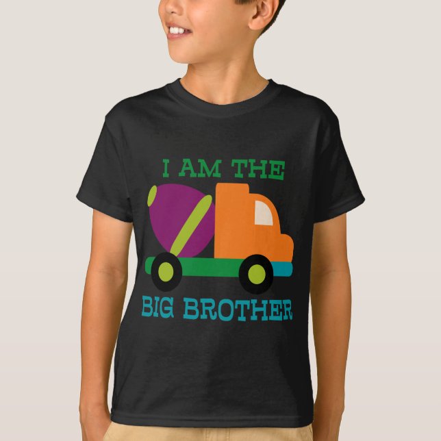 Camiseta Mezclador de cemento Gran Hermano (Anverso)