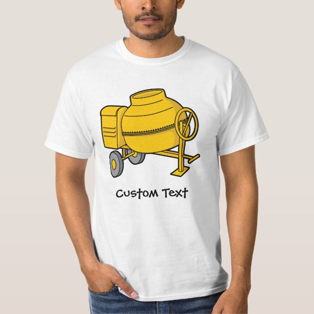 Camiseta Mezclador de concreto (Anverso)