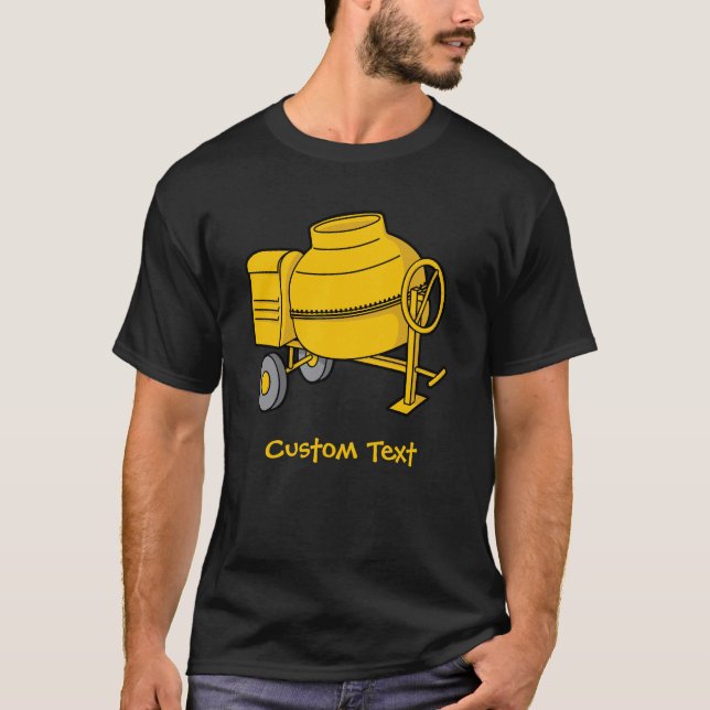 Camiseta Mezclador de concreto (Anverso)