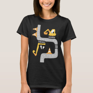 Camiseta Mezclador de hormigón D de la excavadora del camió