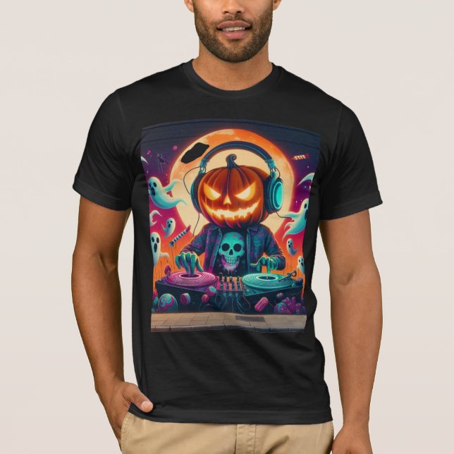 Camiseta "Mezclador de travesuras iluminado por luna" (Anverso)