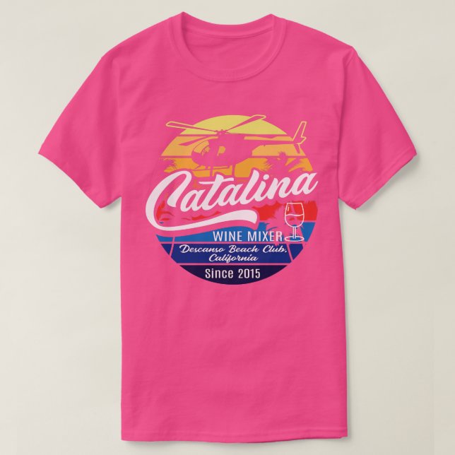 Camiseta Mezclador de vinos de Catalina (Diseño del anverso)