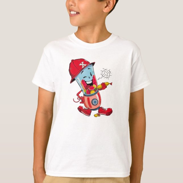 Camiseta ¡Mézclalo Como un Jefe! (Anverso)