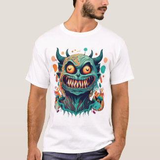 Camiseta Mezclar el animal espeluznante 143