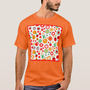 Camiseta Mezclas de patrones de fruta. ¡Hazte con una en Za
