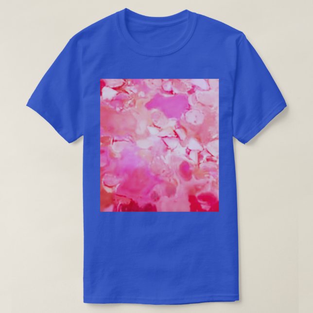Camiseta Mezclas rosadas de palillos (Diseño del anverso)
