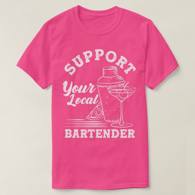 Camiseta Mezclología Cócteles Mixólogo Soporte para su B lo (Diseño del anverso)
