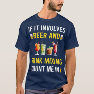 Camiseta Mezclólogo Mezclólogo De Bebidas Mezclología Cócte