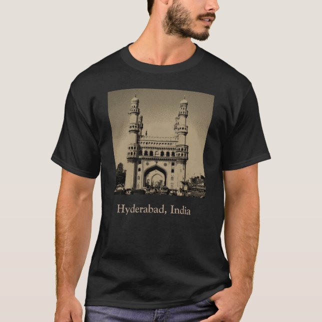 Camiseta Mezquita de Charminar (Anverso)