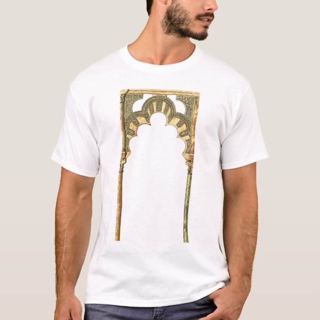 Camiseta Mezquita de Córdoba España. Arco del califato (Anverso)