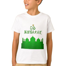 Mezquita de Oro Verde de Eid Mubarak