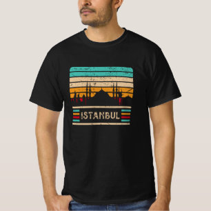 Camiseta Mezquita de Sultán de la Línea Azul de Estambul