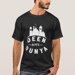 Camiseta Mezquita Deen Ever Dunya Religión islámica musulma