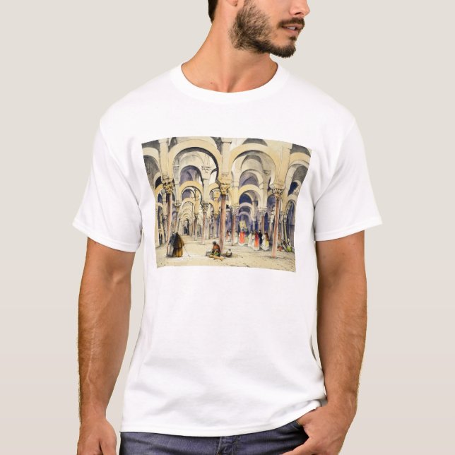 Camiseta Mezquita en Córdoba, de "bosquejos de España", (Anverso)