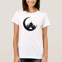 Camiseta Mezquita en Crescent Moon Ramadan