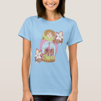 Camiseta mezquita femenina chica de moscú rusa colorida