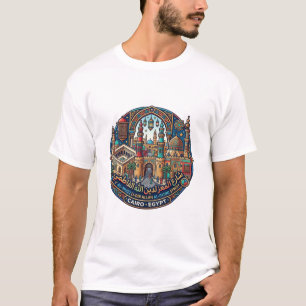 Camiseta Mezquita-Madrasa del Sultán Hassan El Cairo Egipto