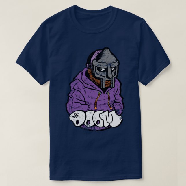 Camiseta mf doom (Diseño del anverso)