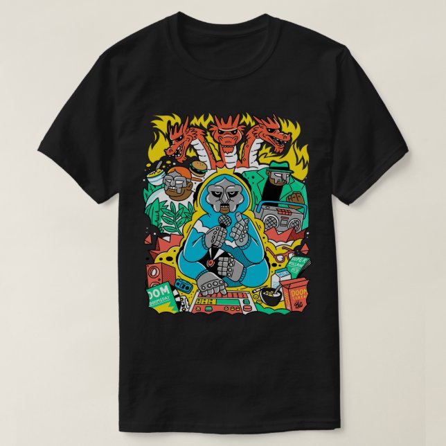Camiseta MF DOOM FRIENDS Kids Hoodie (Diseño del anverso)