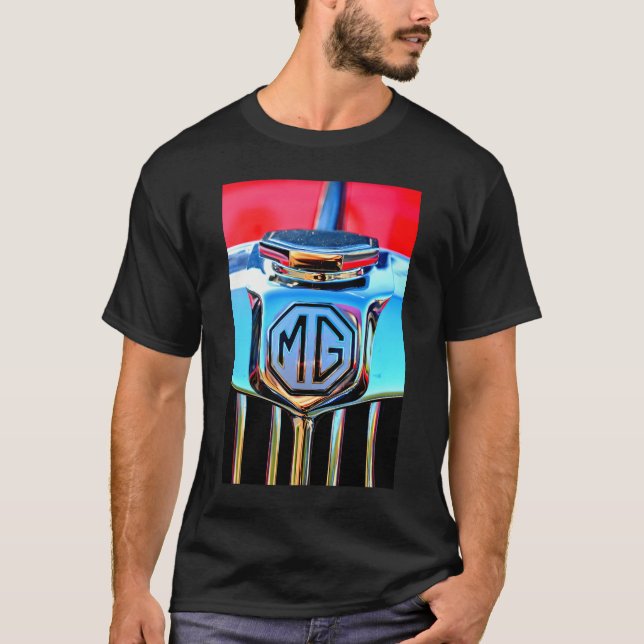 Camiseta Mg Classic Sports Motor Car (Anverso)