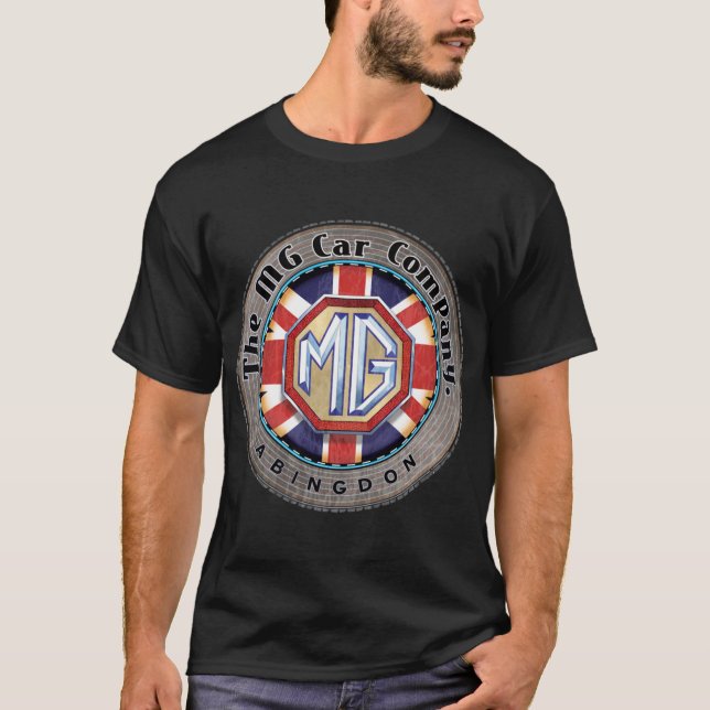 Camiseta mg coches abingdon england (Anverso)