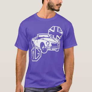 Camiseta MG MGA Clásico coche deportivo británico retro