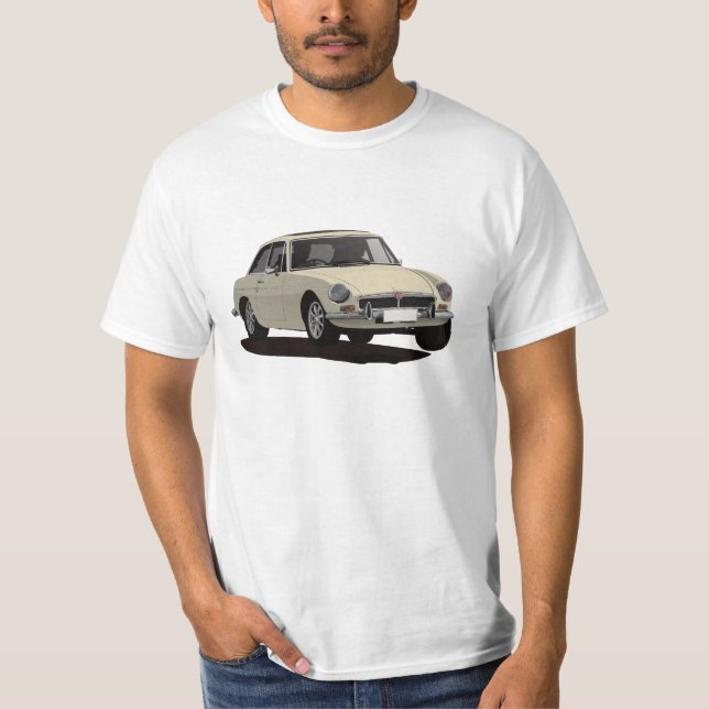 Camiseta MG MGB GT - beige (Anverso)