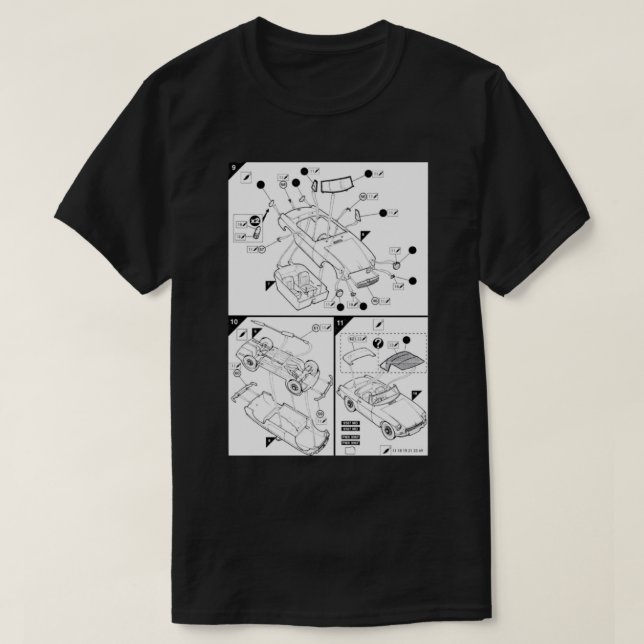 Camiseta MG Restauración de Airfix (Diseño del anverso)