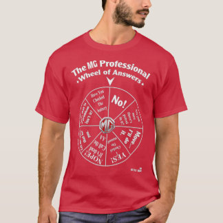 Camiseta MG Rueda de las respuestas
