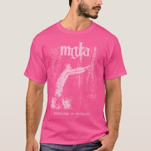Camiseta Mgla Mgla Mgla Banda Metalizado Balck Metalizado