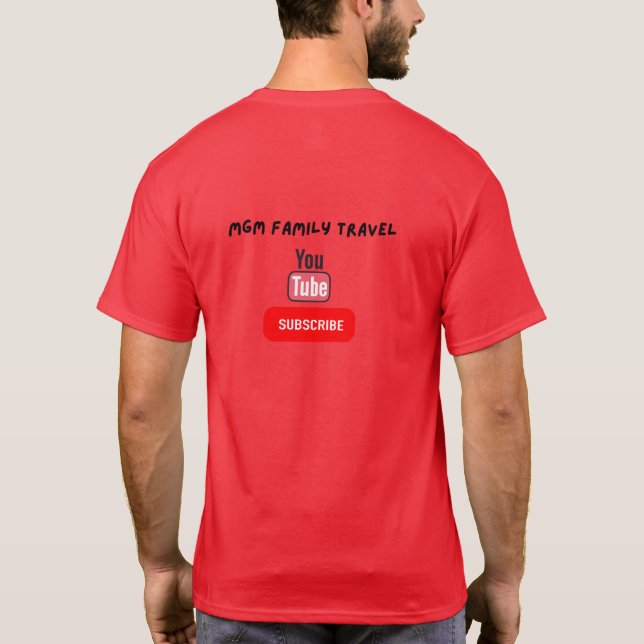 Camiseta MGM Family Travel (Reverso)