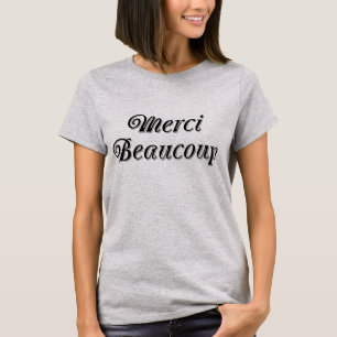 Camiseta MGracias Beaucoup T-Shirt Tumblr