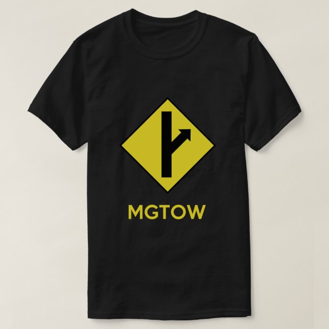 Camiseta Mgtow Los Hombres Se Van A Su Propio Camino (Diseño del anverso)
