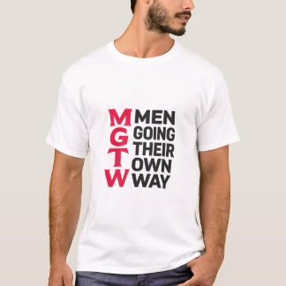 Camiseta mgtow mens 