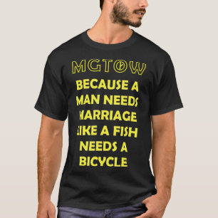Camiseta MGTOW porque un hombre necesita la manósfera del 