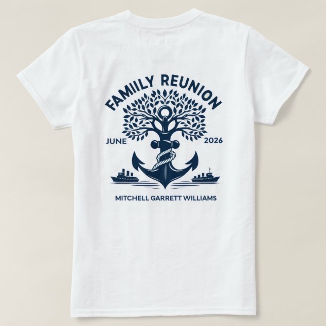 Camiseta MGW para Mujeres Cortada (Reverso del diseño)