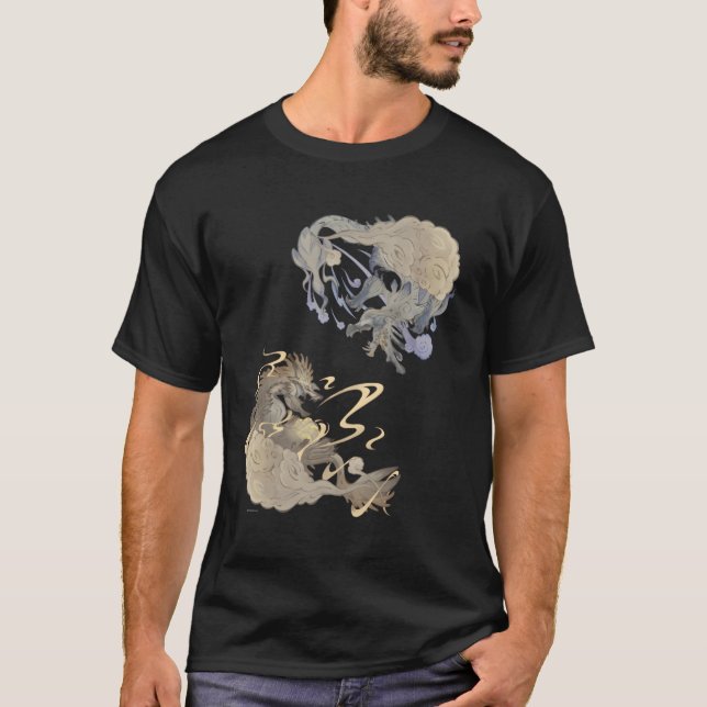 Camiseta Mh Rise Thunder Serpent Narwawind Serpent Ibushi (Anverso)