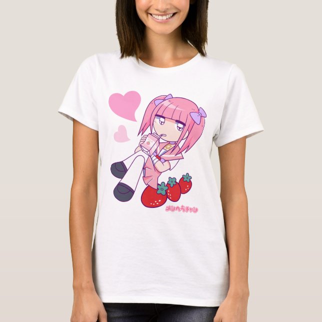 Camiseta MHC strawberry (Anverso)
