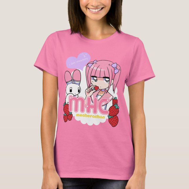 Camiseta MHC strawberry milk (Anverso)