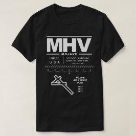 Camiseta MHV de Mojave Air & Space Port