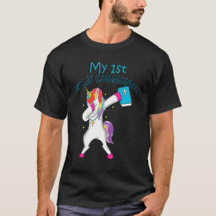 Camiseta Mi 1ra Comunión Iglesia Católica Escuela Dominical