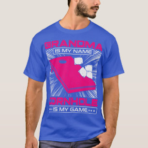 Camiseta Mi Abuela Es Mi Nombre Cornhole Es Mi Juego