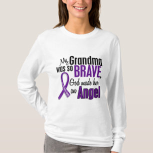 Camiseta Mi abuela es un cáncer pancreático del ángel