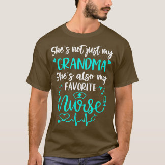 Camiseta Mi Abuela Es Una Enfermera Enfermera Orgullosa RN