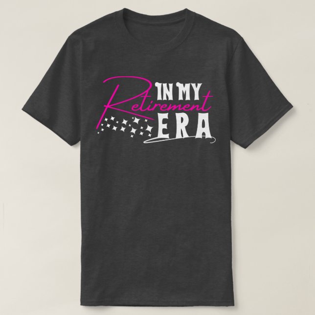 Camiseta Mi abuela está jubilada 1 (Diseño del anverso)