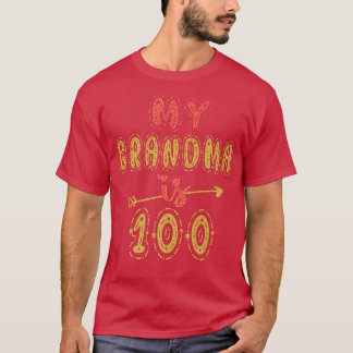 Camiseta Mi abuela tiene 100 años, abuela, 100 años