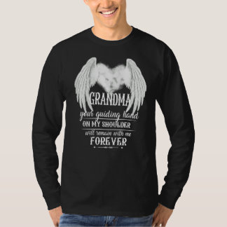 Camiseta Mi Abuela Tu Mano Guiadora En Mi Hombro.