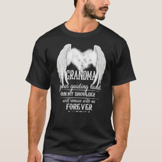 Camiseta Mi Abuela Tu Mano Guiadora En Mi Hombro.